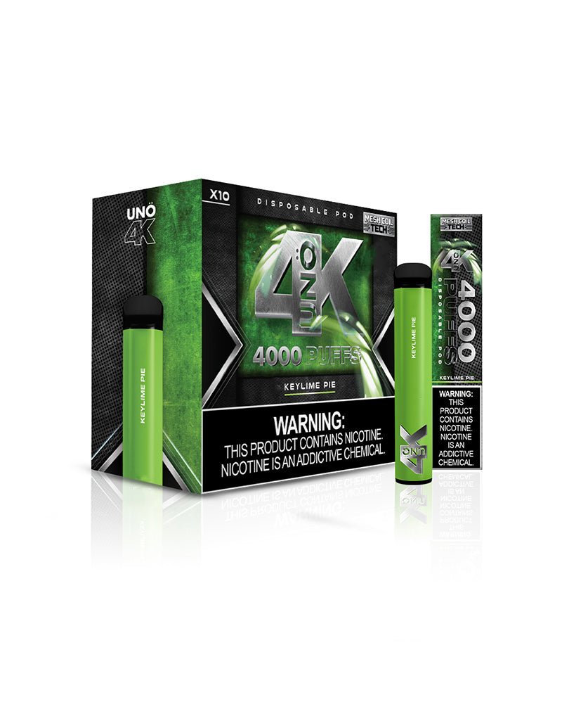 UNO 4K | 4000 Puff Disposable Vape — Keylime Pie