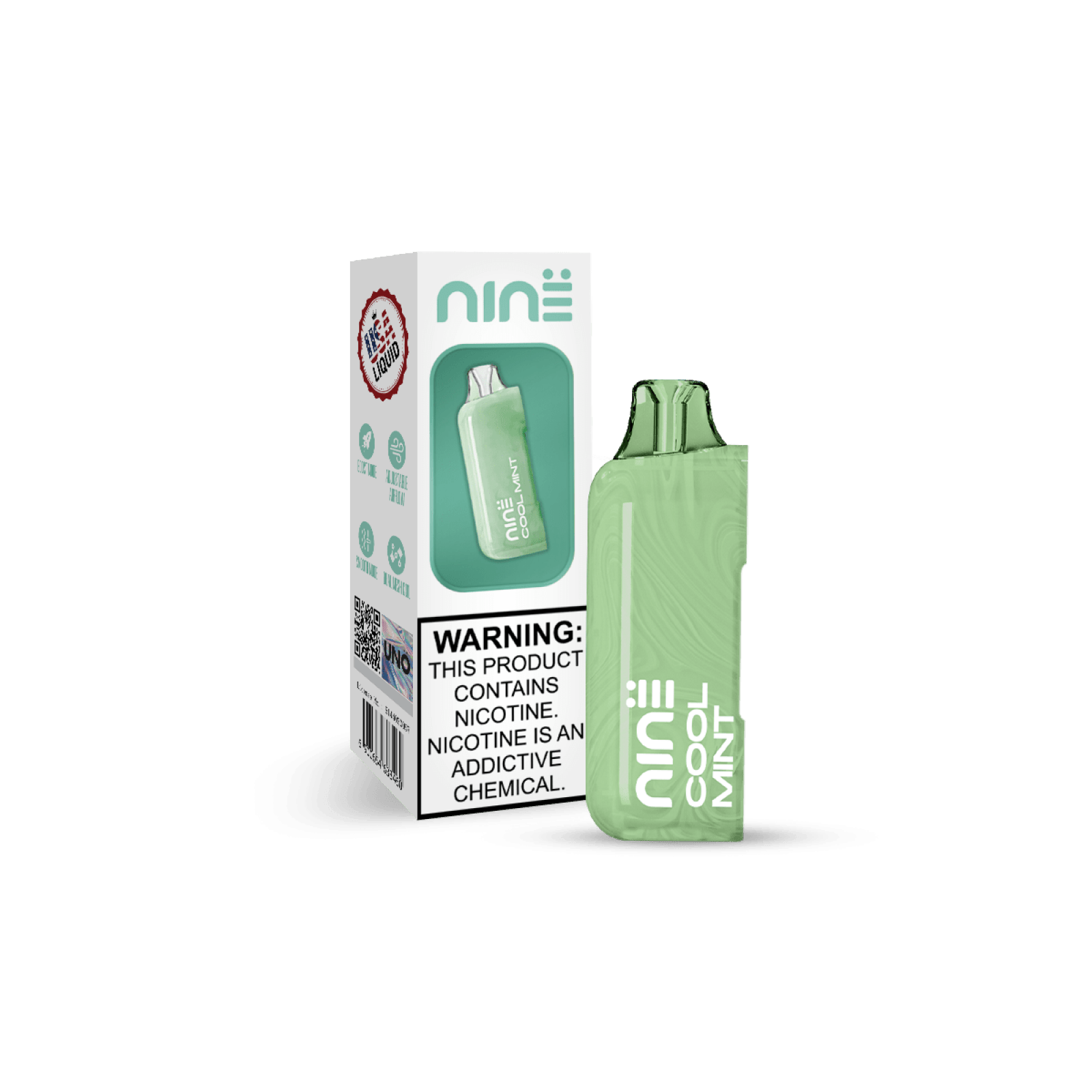 UNO NiNE Replacement Pods — Cool Mint