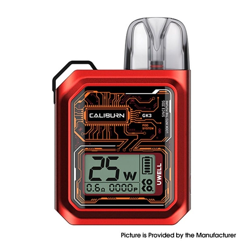 UWELL Caliburn GK3 25W Pod System — Red