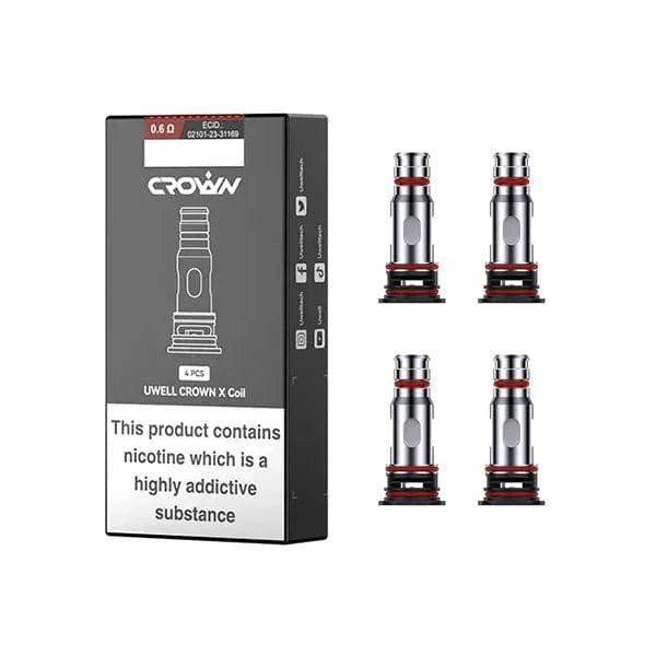 UWELL Crown X Replacement Coils — Mesh 0.6 ohm