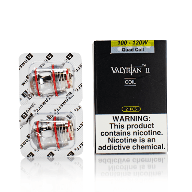 Uwell VALYRIAN 2 II Replacement Coils — 0.15 ohm Quad Coils