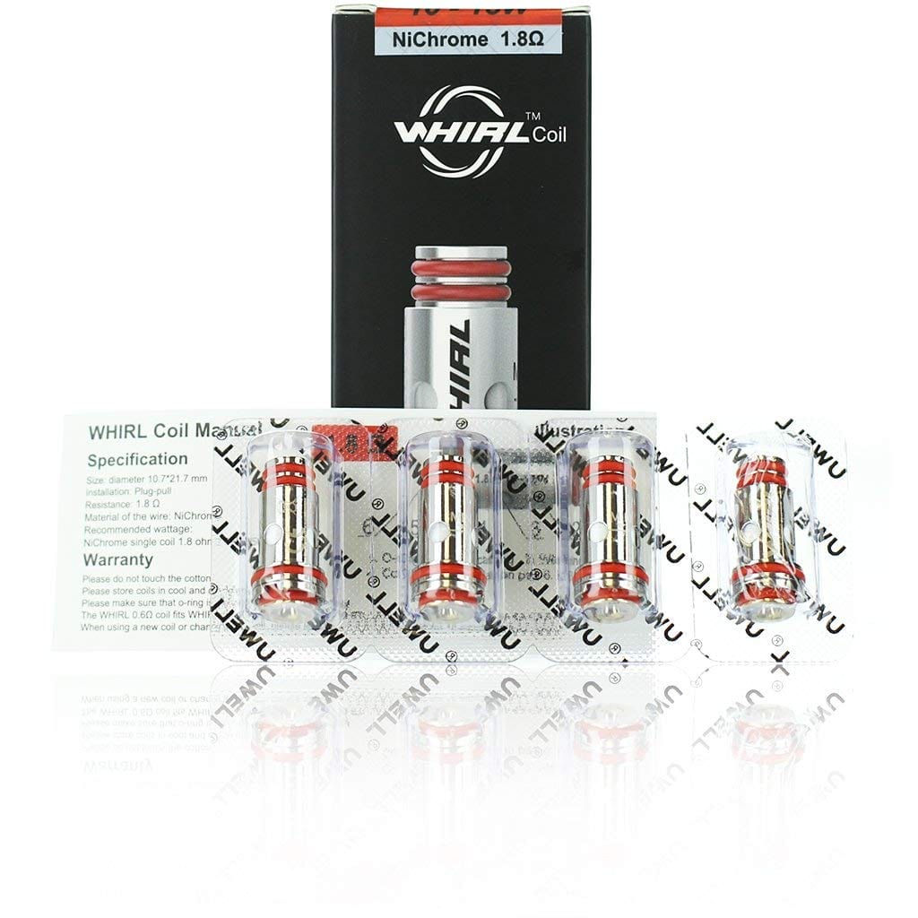 Uwell WHIRL Replacement Coils — 1.8 ohm Coils