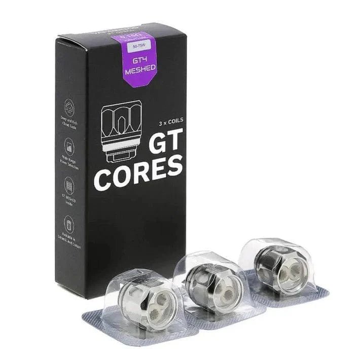 Vaporesso GT Core replacement vape coils for compatible vape devices, showing the coil design and packaging.