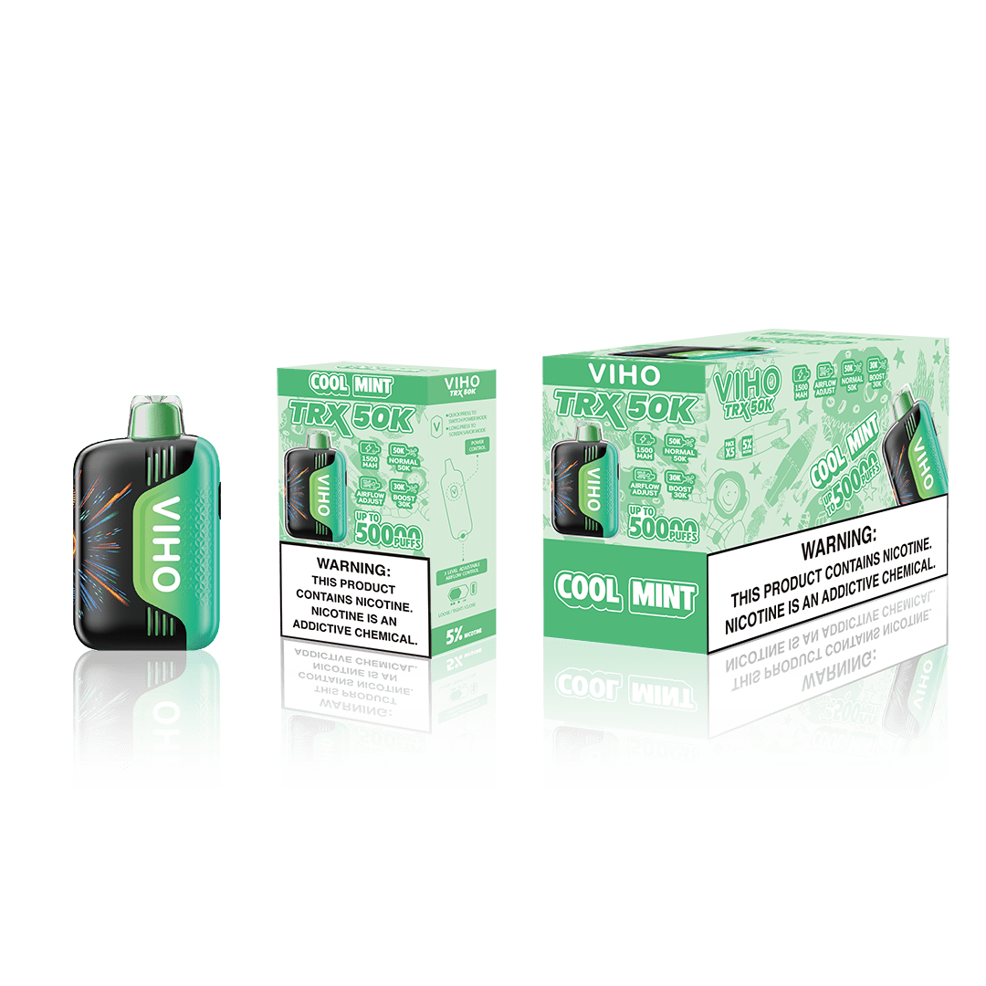 VIHO TRX 50K Disposable Vape | 50,000 Puff — Cool Mint