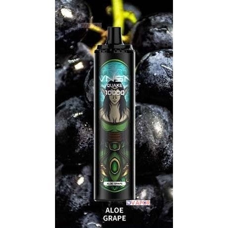 VNSN Quake 10,000 Puff   | 20ml — Aloe Grape