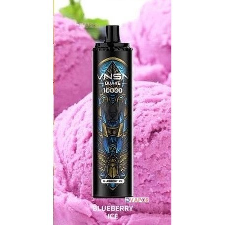 VNSN Quake 10,000 Puff   | 20ml — Blueberry Ice