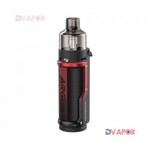 VOOPOO Argus Mod Pod Kit with built in battery — Red/Litchi Leather