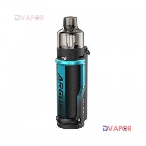 VOOPOO Argus Mod Pod Kit with built in battery — Blue/Litchi Leather
