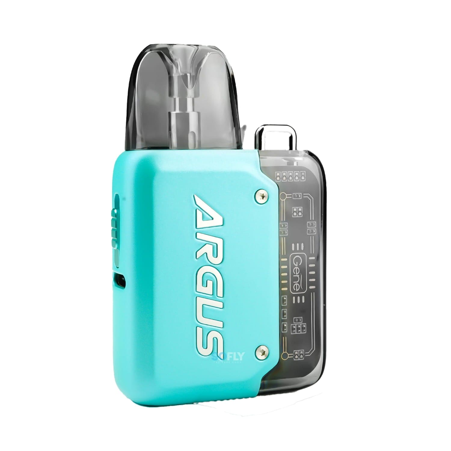 VOOPOO ARGUS P1 20W pod system hardware featuring compact design and sleek finish, ideal for vaping on the go.
