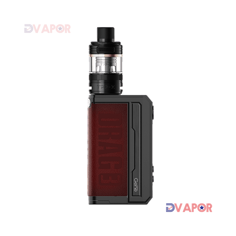 VOOPOO Drag 3 TPP-X Complete Kit with Pod Tank and Coils — Black-Red
