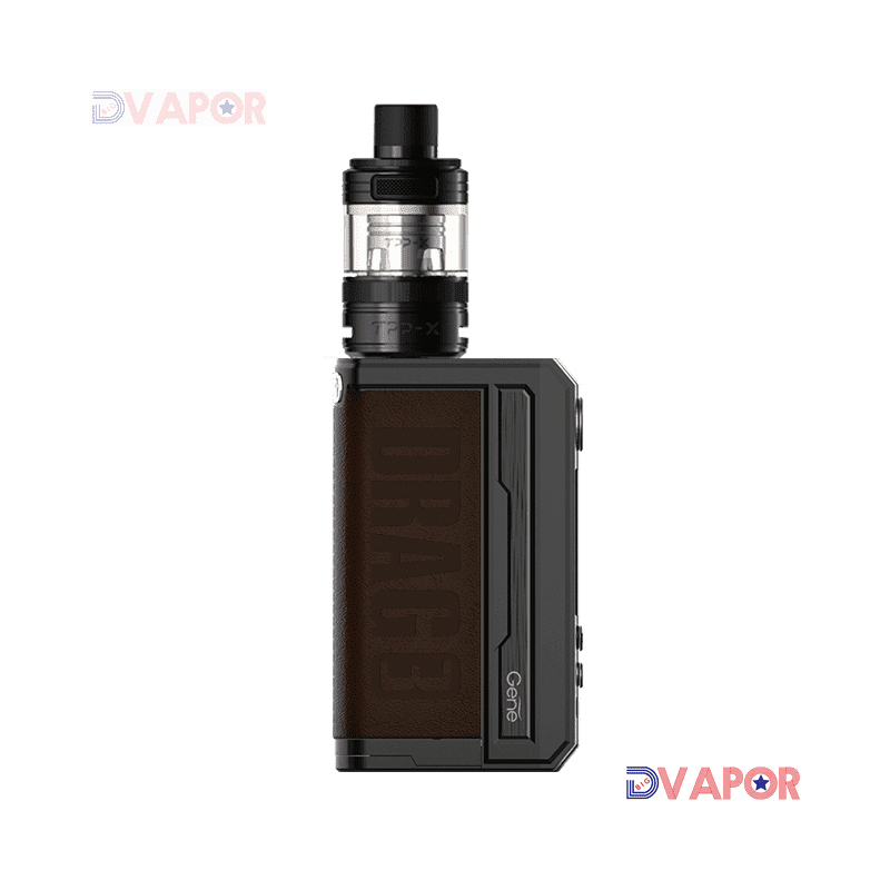 VOOPOO Drag 3 TPP-X Complete Kit with Pod Tank and Coils — Black-Umber