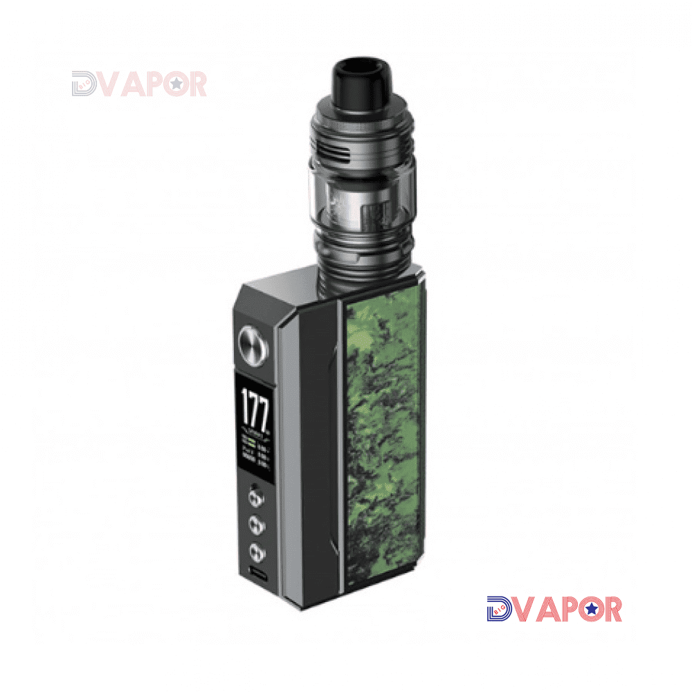 VooPoo Drag 4 Kit with UFORCE-L Tank | Complete Kit — Gunmetal Forest Green