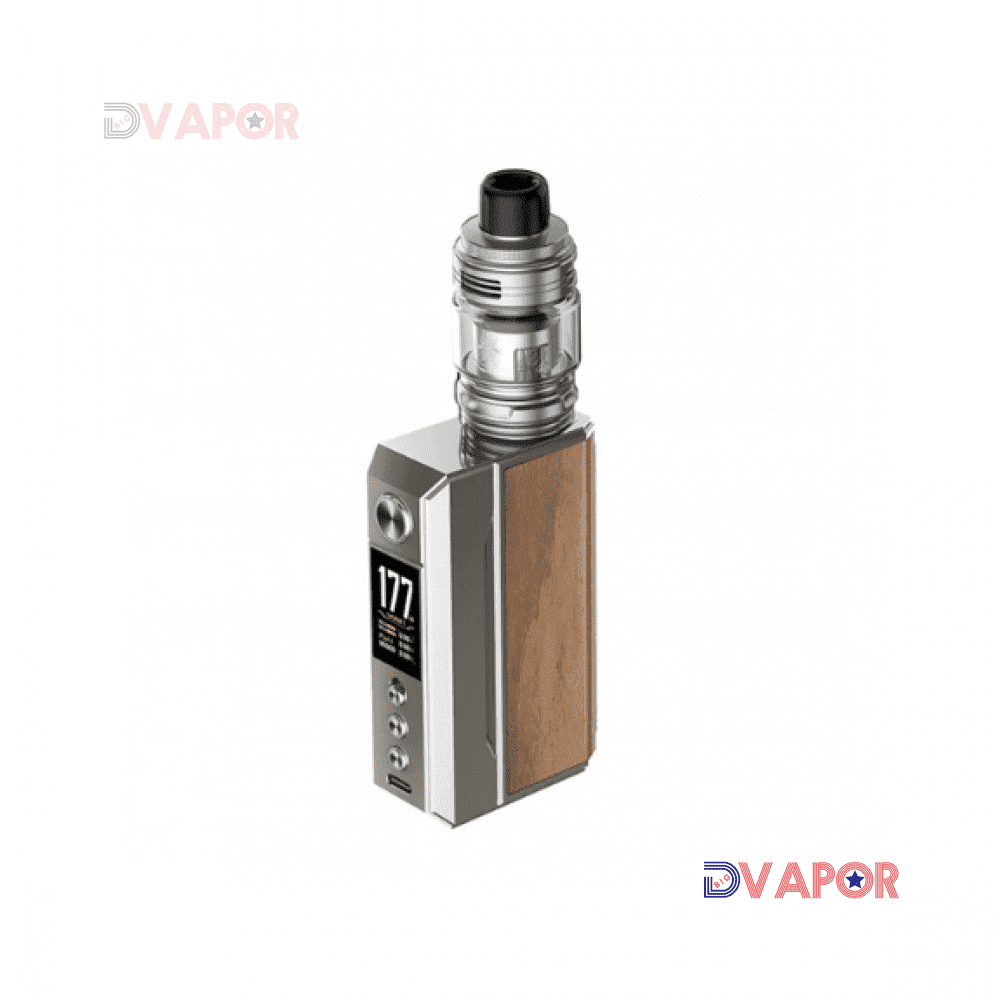 VooPoo Drag 4 Kit with UFORCE-L Tank | Complete Kit — Pale Gold with Walnut