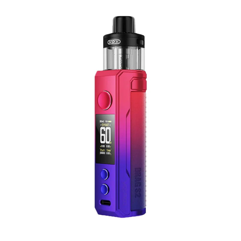 VOOPOO DRAG S2 60W Pod System — Modern Red