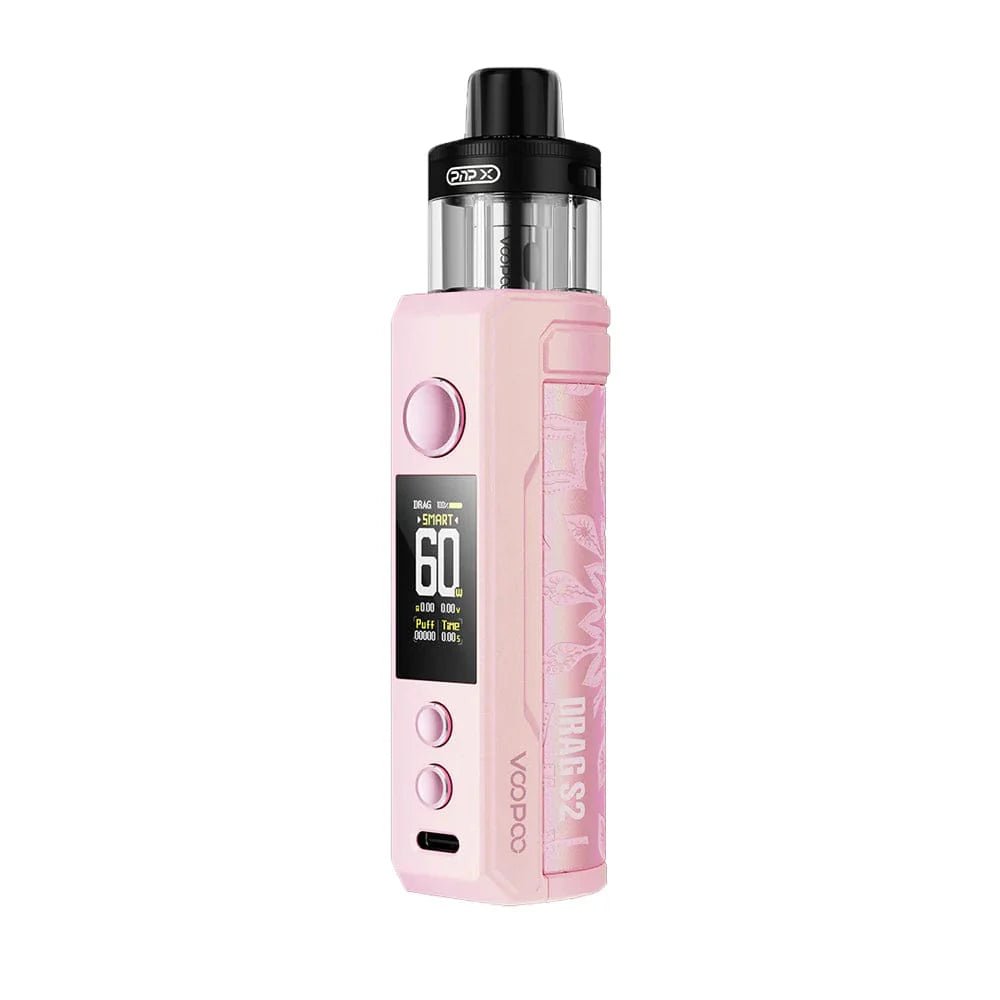 VOOPOO DRAG S2 60W Pod System — Glow Pink