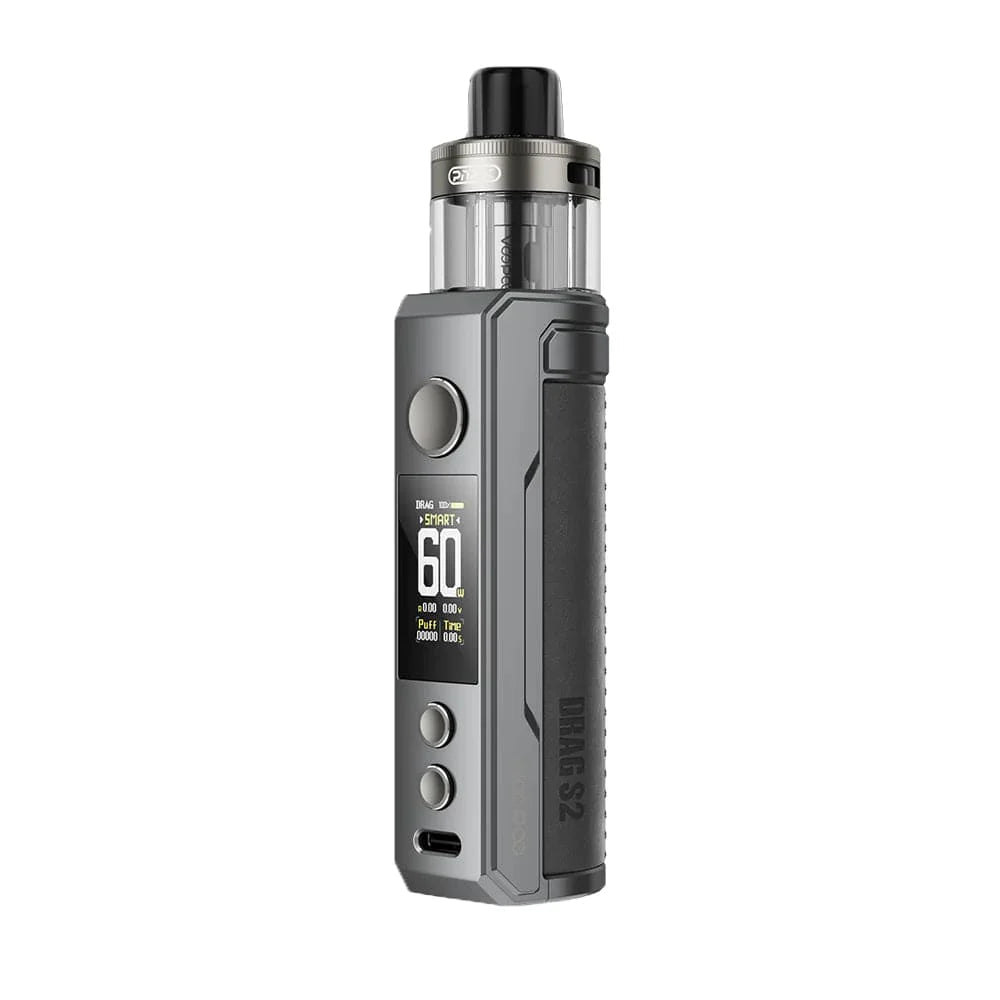 VOOPOO DRAG S2 60W Pod System — Gray Metal