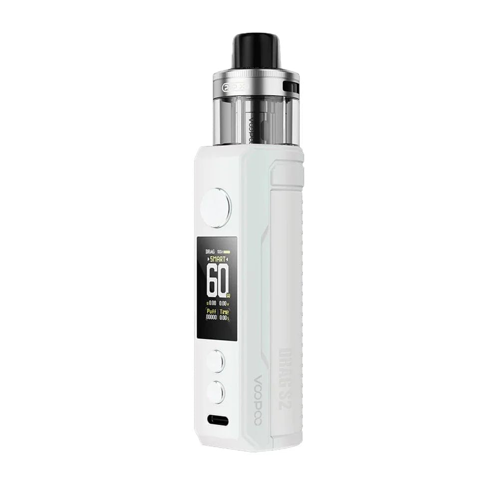 VOOPOO DRAG S2 60W Pod System — Pearl White