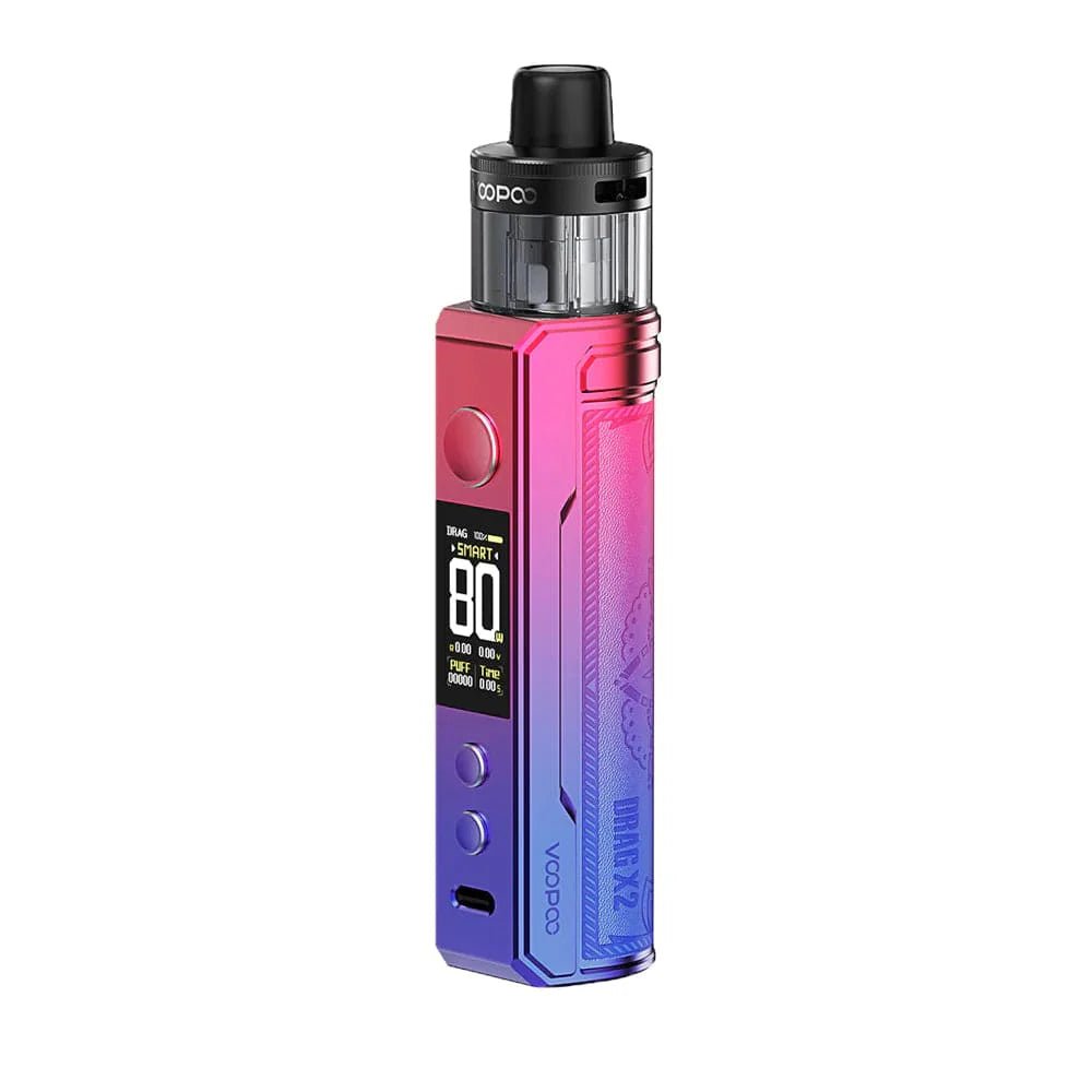 VOOPOO DRAG X2 80W Pod System — Modern Red