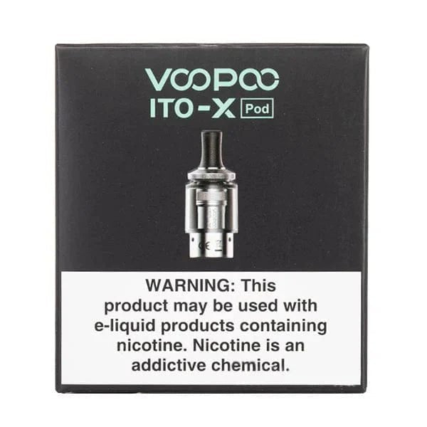 VOOPOO ITO-X Replacement Pods — Black