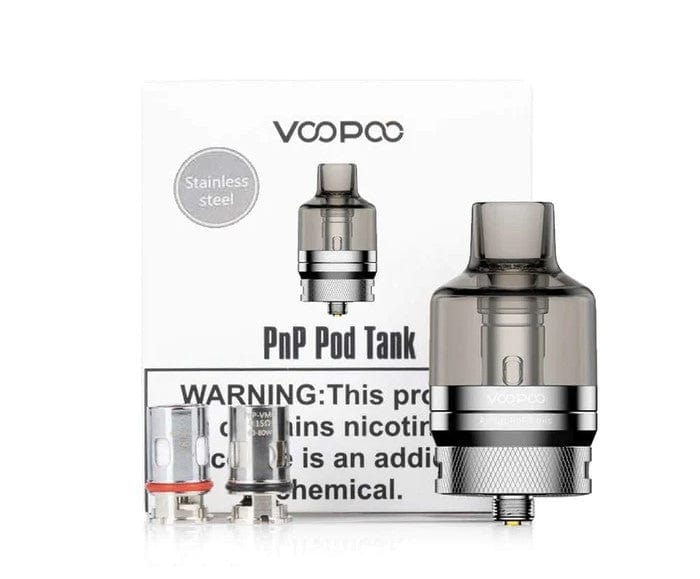 VOOPOO PnP Pod Tank — Stainless Steel