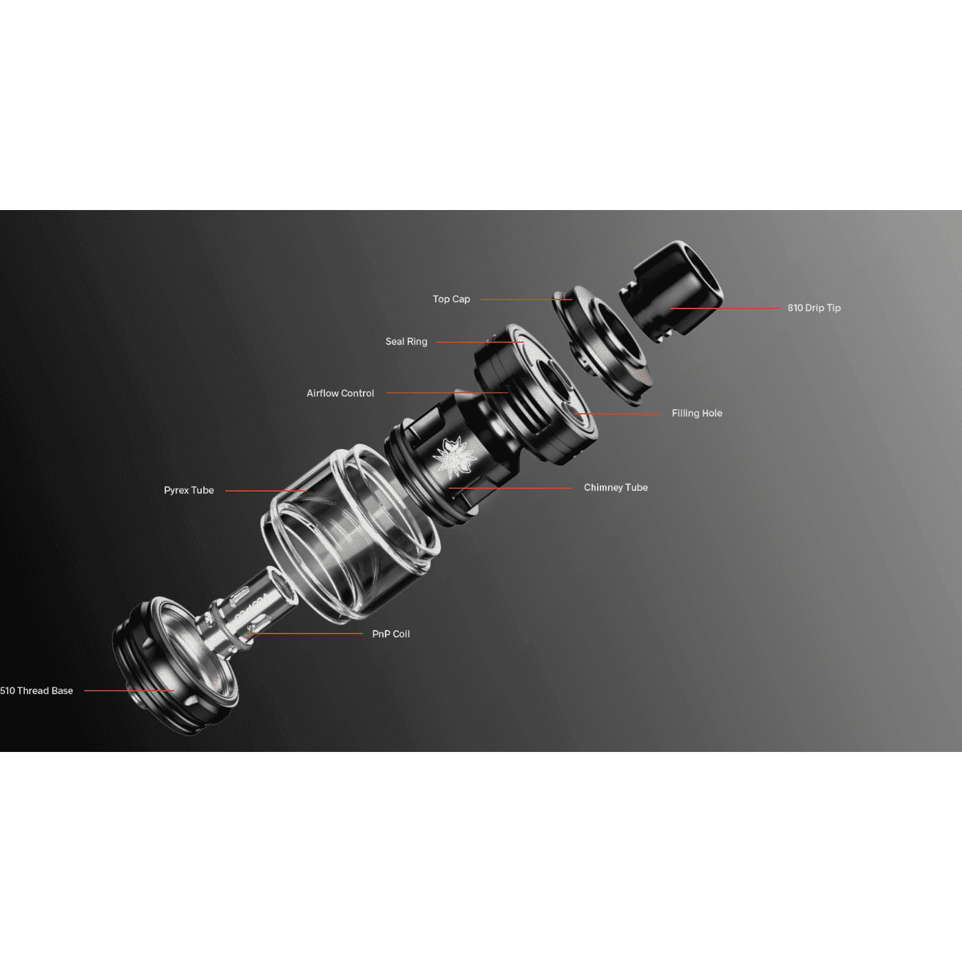 VooPoo UForce-L Tank Kit with 2 Coils and Extra Glass — Silver