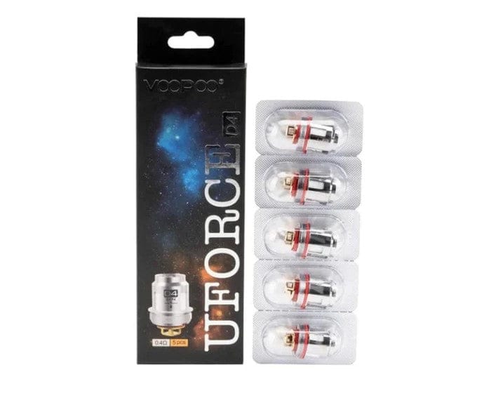 VOOPOO UFORCE Replacement Coils — 0.4 ohm UFORCE D4 Quad Coils