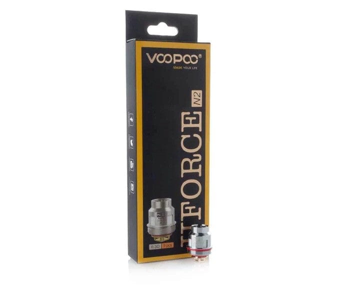 VOOPOO UFORCE Replacement Coils — 0.3 ohm UFORCE N2 Dual Mesh Coils