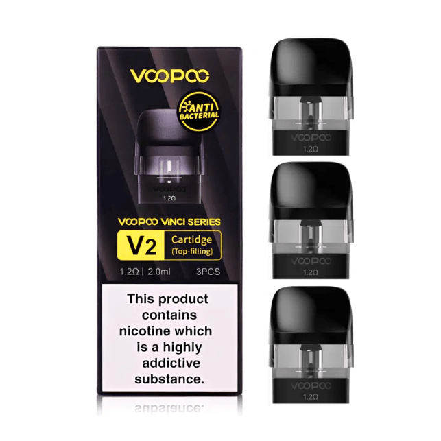VOOPOO Vinci V2 Replacement Pods — 1.2 ohm