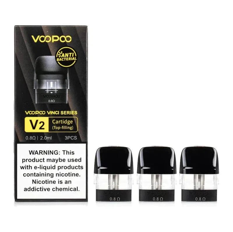 VOOPOO Vinci V2 Replacement Pods — 0.8 ohm