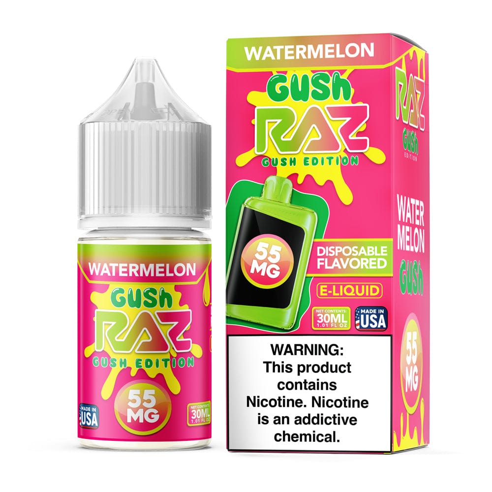 Pod Juice x Raz E-Liquid Salt - 30mL — Watermelon GUSH