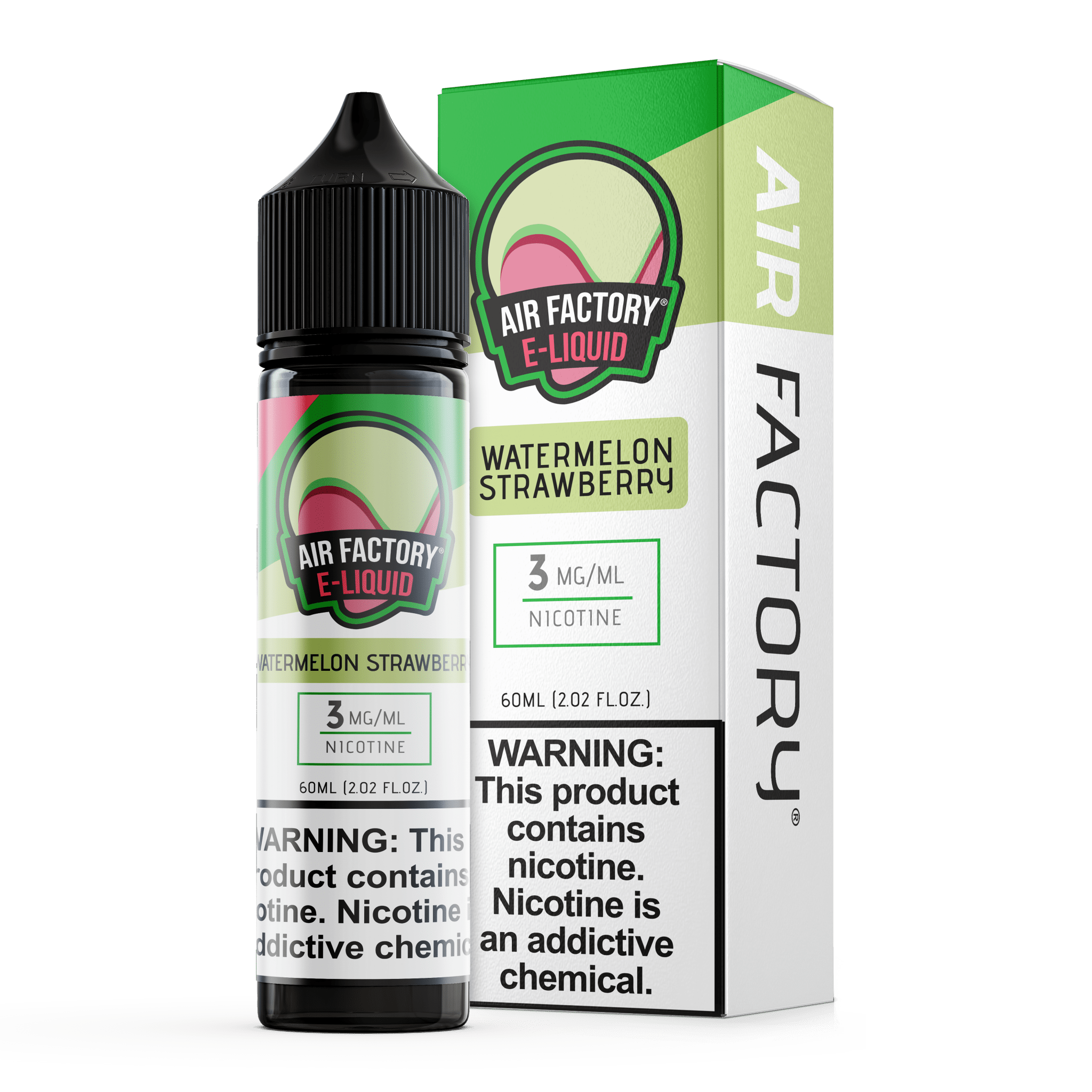 Air Factory E-Liquids - 60mL — Watermelon Strawberry