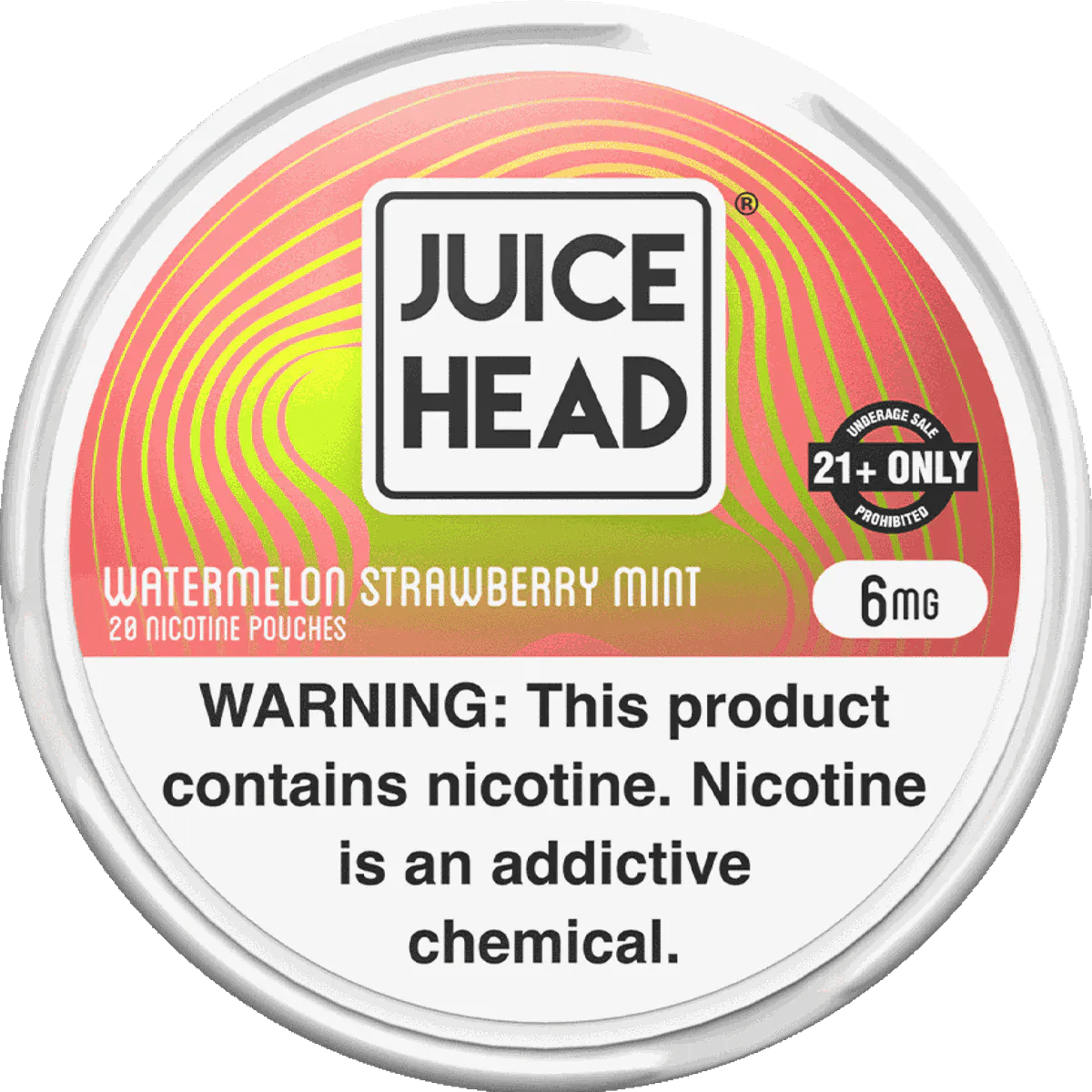 Watermelon Strawberry Mint - Juice Head Nicotine Pouches - 20ct — 12mg