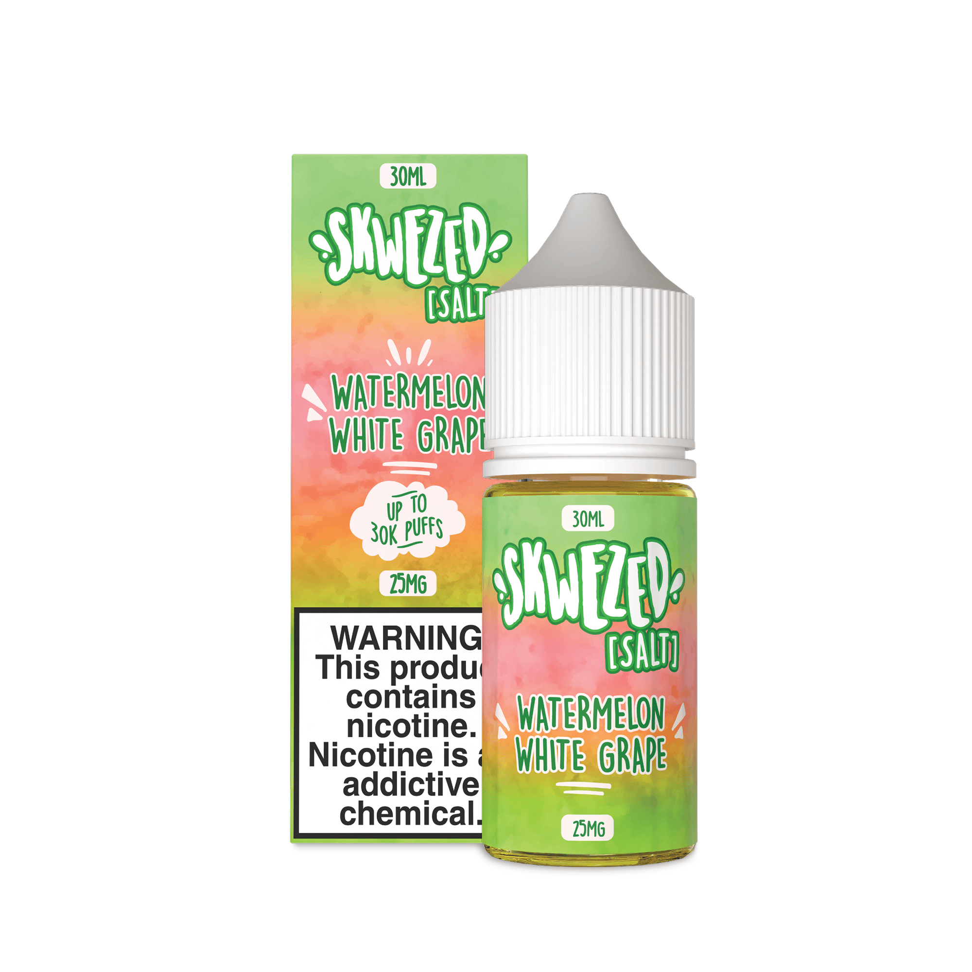 Skwezed Salt - 30mL — Watermelon White Grape (Sparkling Summer Rush)