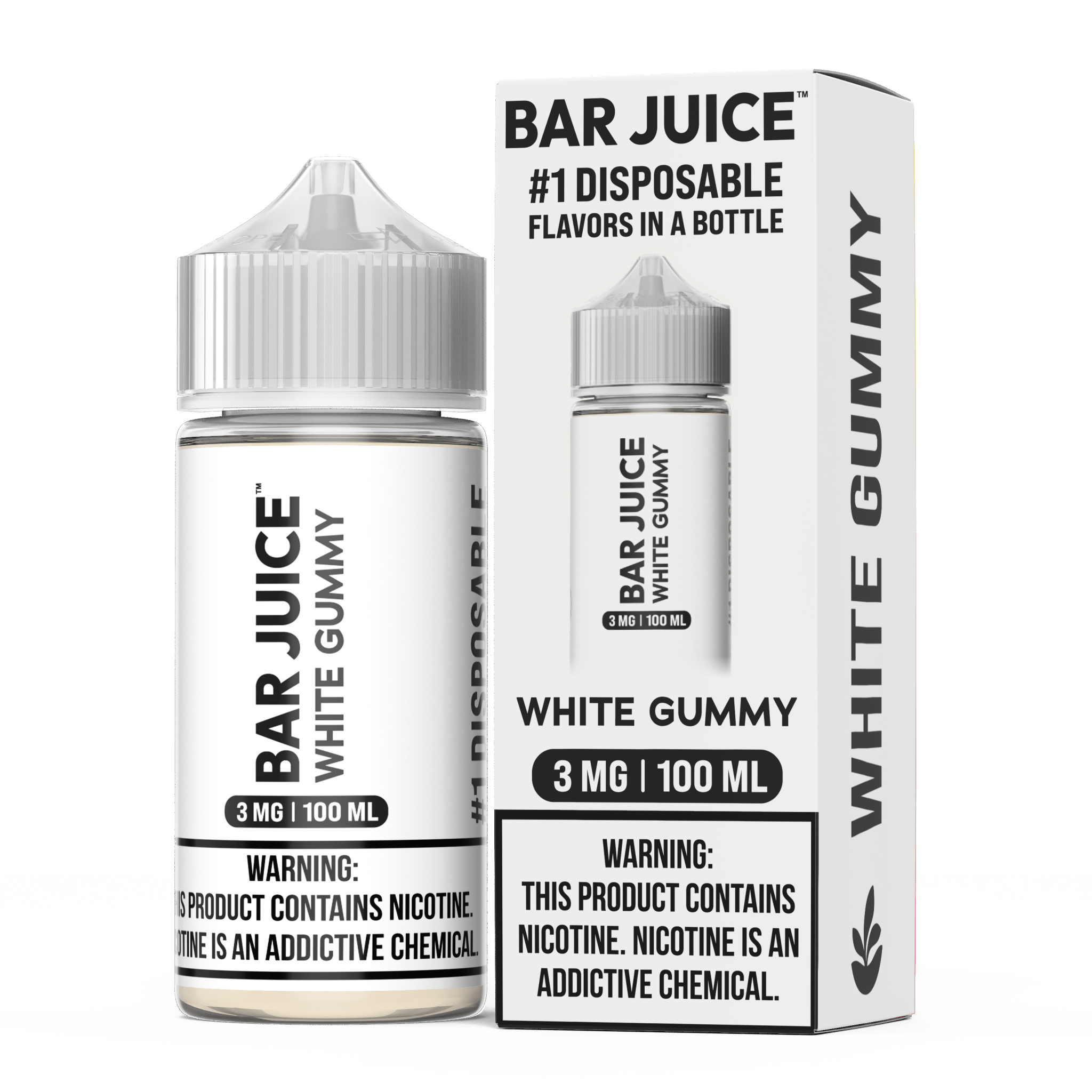 Bar Juice - 100mL — White Gummy