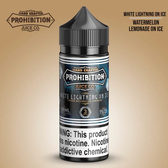 Prohibition Juice Co. - 100mL — White Lightning On ICE