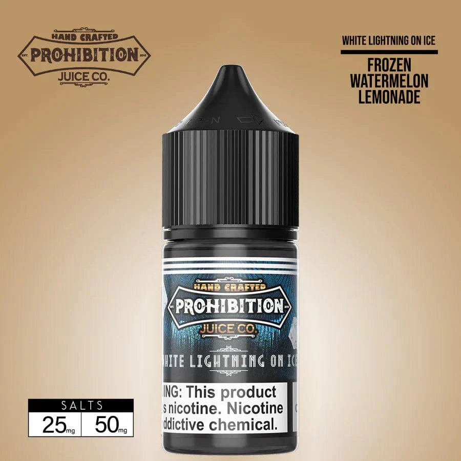 Prohibition Juice Co. Salt - 30mL — White Lightning on ICE