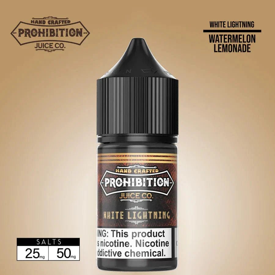 Prohibition Juice Co. Salt - 30mL — White Lightning