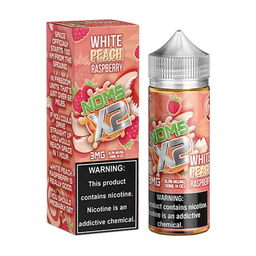 Nomenon Noms X2 - 120mL — White Peach Raspberry