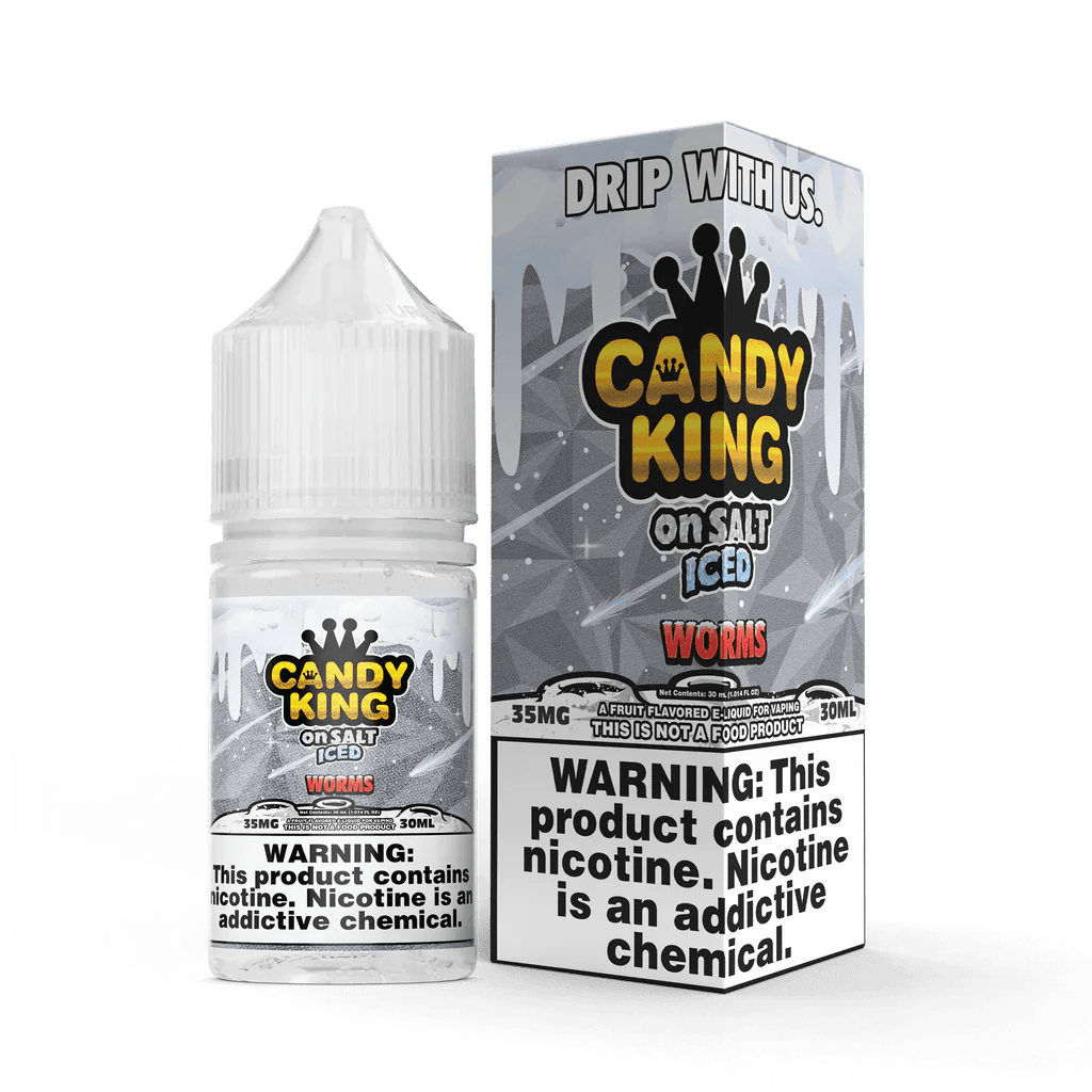 Candy King On SALT - 30mL — Worms SALT on ICE