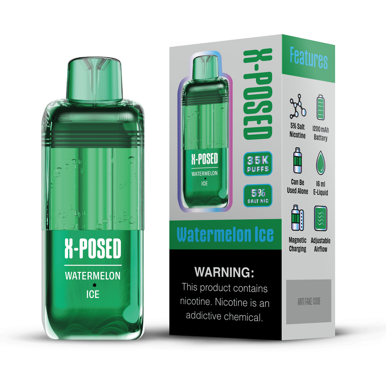X-Posed 35K Refill Pod — Watermelon Ice