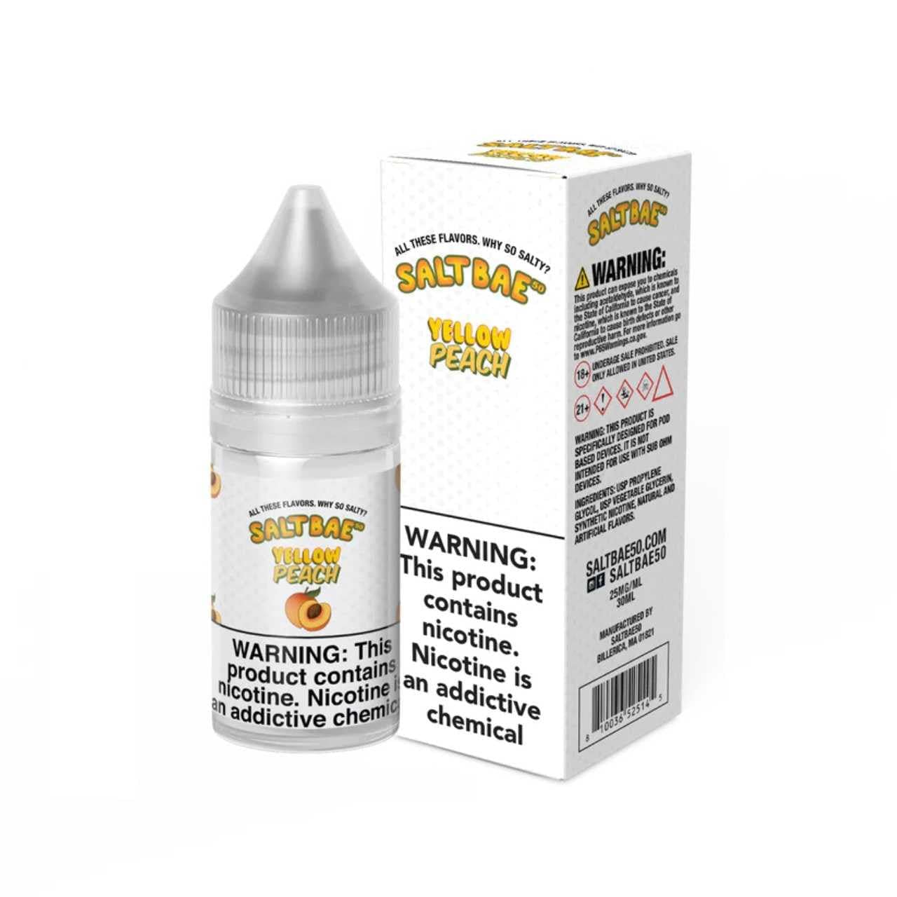 Salt Bae 50 - 30mL — Yellow Peach